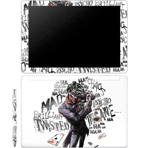 DC Comics The Joker Brilliantly Twisted Galaxy Book 12in Skin